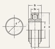 207 KRR3+Box PER.207RRR3 подшипник PEER