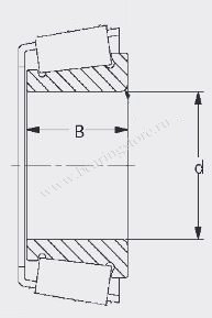 2790+Box PER.2790 внутреннее кольцо подшипника с сепаратором и роликами PEER