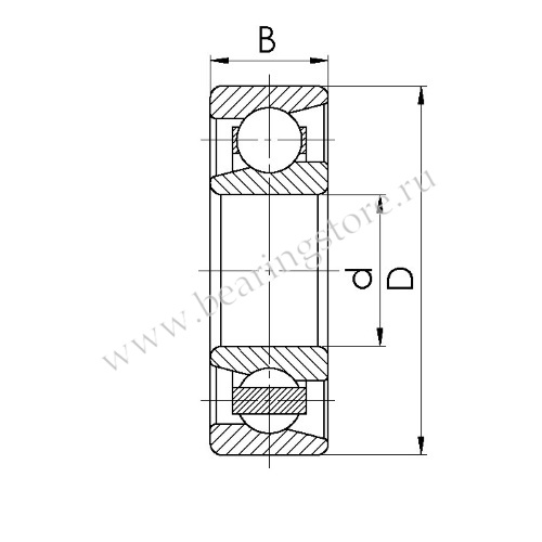 46304 A подшипник CRAFT BEARINGS
