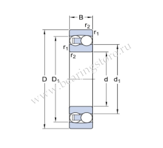 2217 подшипник SKF
