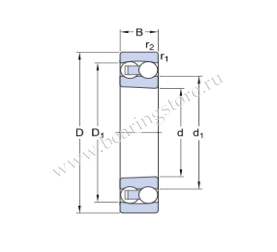 1207 EKTN9 подшипник SKF