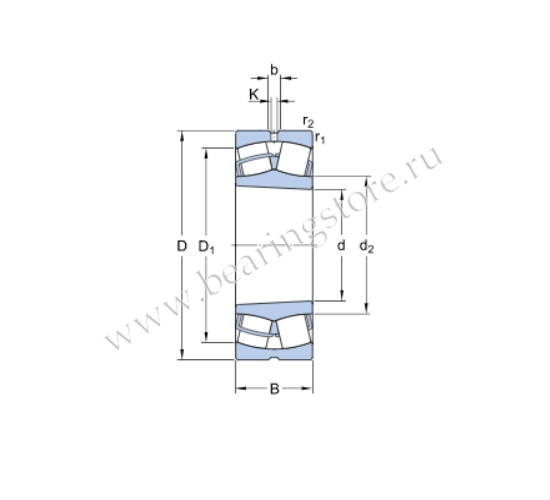 21315 EK подшипник SKF