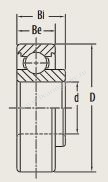 06C04-2Z PER.BB204RRP3-A подшипник PEER