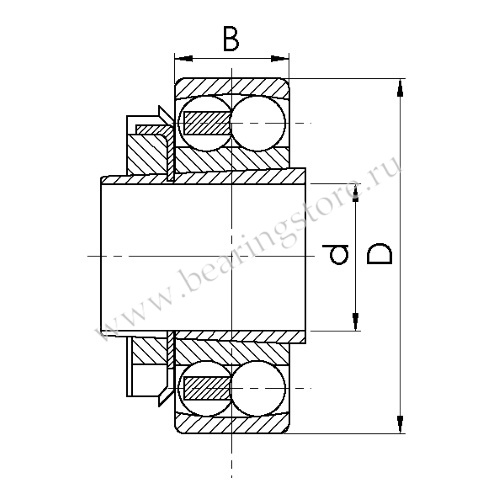 11206 подшипник CRAFT BEARINGS