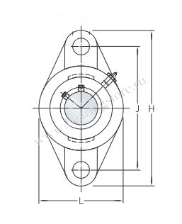 UCFL 202 S подшипниковый узел CRAFT BEARINGS