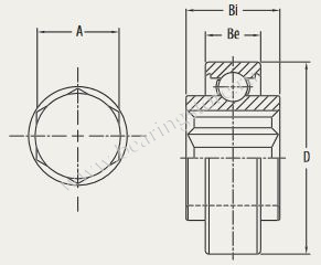 204 KRR2 PER.204HRR2 подшипник PEER