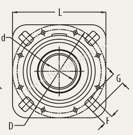 ST 491 B PER.GFD209RPPB52 подшипниковый узел PEER