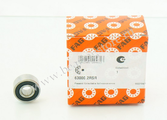 63000 2RSR подшипник FAG
