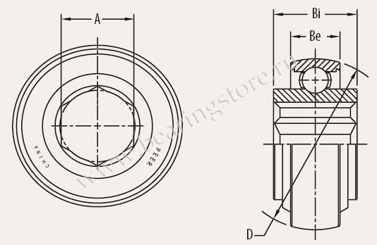 W 208 PPB16 подшипник PEER