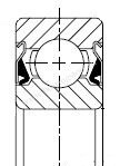 6206 2RSTFPF6 подшипник PEER