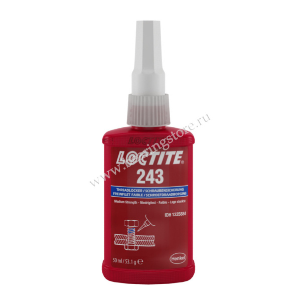 243 50ML резьбовой фиксатор средней прочности LOCTITE