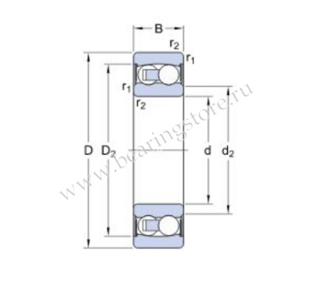 2212 E-2RS1TN9 подшипник SKF